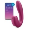 Stimulateur de clitoris connecté Sunray Satisfyer Framboise