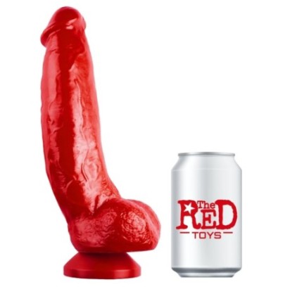 RACKHAM 19 x 6cm Rouge- Dildos XL - Largeur + de 6cm en stock sur Fun et plaisirs