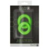 Lot de 2 Cockrings phosphorescents Glow Ring 33mm