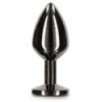 Plug bijou anal Diamond Jewel M 7 x 3.3cm Noir