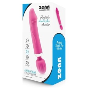 Vibro Wand Double Fun 17.5 x 4.5cm Rose