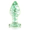 Plug en verre Phosphorescent Butt Glow L 8 x 4cm