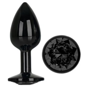 Plug Bijou AfterDark S 6 x 2.7cm Noir- Bijoux Anal en stock sur Fun et plaisirs