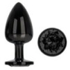 Plug Bijou AfterDark L 8 x 4cm Noir