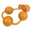 Boules anales en silicone Ass Orange 50 x 5.5cm