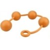 Boules anales en silicone Ass Orange 50 x 5.5cm