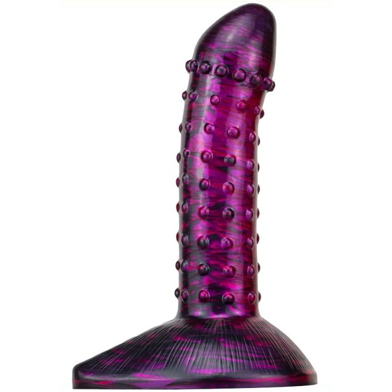 Gode Fantasy Saperli 16 x 4.5cm Violet-Noir