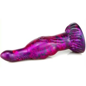 Gode Fantasy Skurix 19 x 5.5cm Violet-Noir