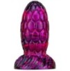 Gode Oeuf de Dragon Warnax 13 x 7cm Violet-Noir