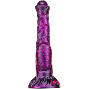 Gode Jumbox 21 x 5.5cm Violet-Noir- Godes insolites en stock sur Fun et plaisirs