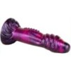 Gode Fantasy Croq 19 x 5cm Violet-Noir