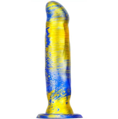 Gode Fantasy Marbex 19 x 4cm Bleu-Doré- Godes insolites en stock sur Fun et plaisirs