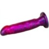 Gode Fantasy Marbex 19 x 4cm Violet-Noir