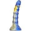 Gode Fantasy Bamspin 15 x 3.3cm Bleu-Doré