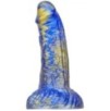 Gode Fantasy Gentax 16 x 5cm Bleu-Doré