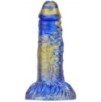 Gode Fantasy Gentax 16 x 5cm Bleu-Doré