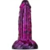 Gode Fantasy Gentax 16 x 5cm Violet-Noir