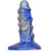 Gode Fantasy Bulstrix 15 x 5.5cm Bleu-Doré