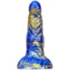 Gode Fantasy Nirp 15 x 5.3cm Bleu-Doré