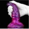 Gode Fantasy Nirp 15 x 5.3cm Violet-Noir