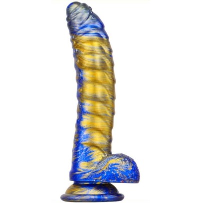 Gode Fantasy Gasix 16 x 4cm Bleu-Doré- Godes insolites en stock sur Fun et plaisirs