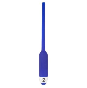 Tige d'urètre vibrante en silicone Dilator Hollow 11cm - Diamètre 8mm- Tiges Urètre en stock sur Fun et plaisirs