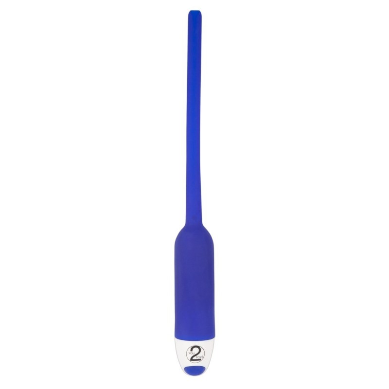 Tige d'urètre vibrante en silicone Dilator Hollow 11cm - Diamètre 8mm