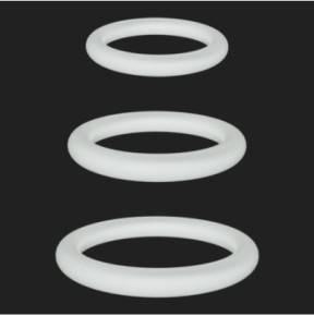 Lot de 3 Cockrings phosphorescents Lumiring