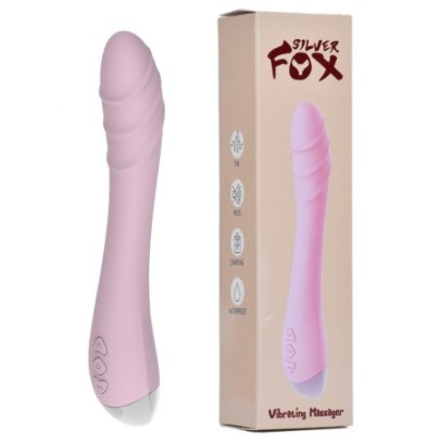 Vibro Point G Fox Lindo 14 x 3cm Rose