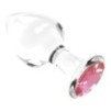 Plug Bijou en Verre Diamond Glassy S 6.5 x 2.7cm