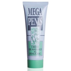 Crème Mega Pénis  Fenugrec 75mL- Extenseurs à Pénis en stock sur Fun et plaisirs