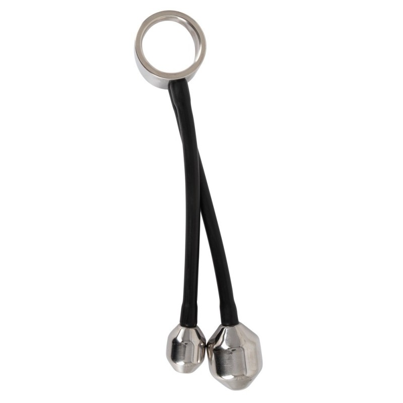 Cockring + Plugs lestés en métal Heavy Ring 840gr