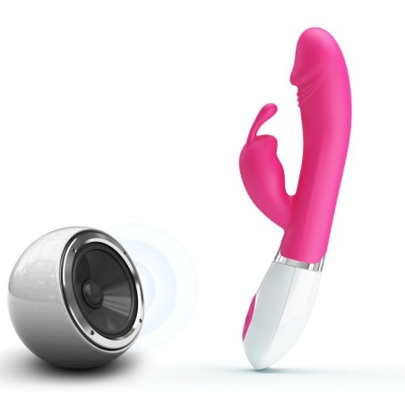 Vibro Rabbit Gene Voice Controle Rose