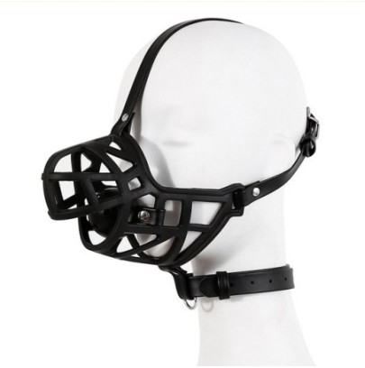 Muselière Sm MUZZLE STRAP Noire- Baillons BDSM en stock sur Fun et plaisirs