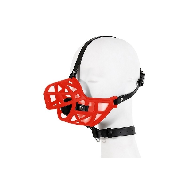 Muselière Sm MUZZLE STRAP Rouge