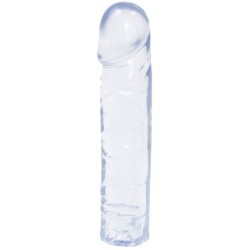 Dildo Classic Dong 19 x 4cm Transparent- GODE TRANSPARENT en stock sur Fun et plaisirs