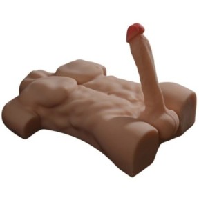 Masturbateur Buste et Pénis articulé Torso Man Sexe de 20cm- Masturbateurs Réalistes en stock sur Fun et plaisirs