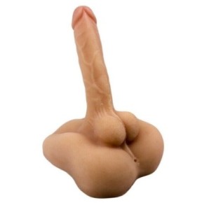 Masturbateur Big Dick Hole Anus et Pénis flexible 18 x 4cm- Masturbateurs Réalistes en stock sur Fun et plaisirs