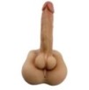 Masturbateur Big Dick Hole Anus et Pénis flexible 18 x 4cm