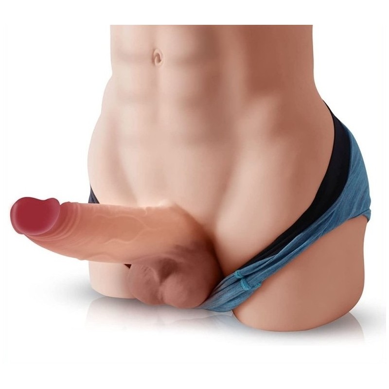 Masturbateur Fessier avec Pénis articulé Dandy Master Sexe de 18cm