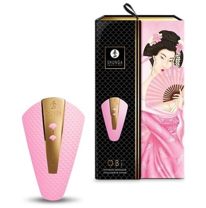 Stimulateur intime Shunga Obi Rose