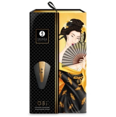 Stimulateur intime Shunga Obi Noir