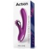 Vibro Rabbit Vibrating Double 10 x 3.5cm Violet