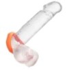 Cockring Silicone Sexagon Alpha 37mm Orange