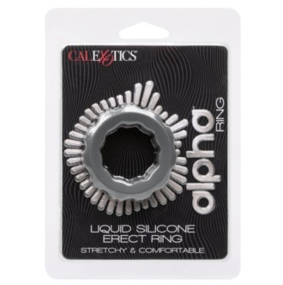 Cockring Silicone Erect Ring Alpha 37mm Gris