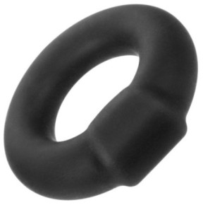 Cockring Silicone Optimum Alpha 32mm Noir- Cockrings Flexibles en stock sur Fun et plaisirs