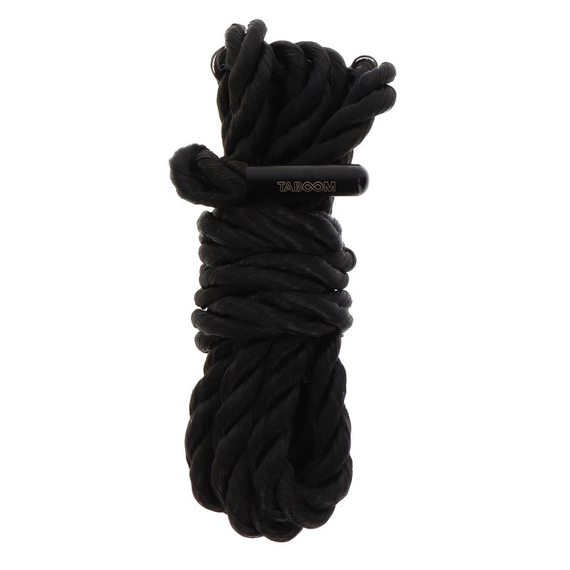 Corde de Bondage Taboom 1m50 - Épaisseur 7mm Noire