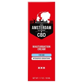 Crème de masturbation au Cbd Amsterdam XXX 50ml