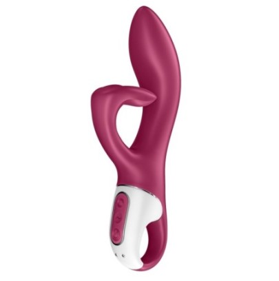 Vibro Rabbit Embrace Me Satisfyer 20cm Fuchsia- Rabbits Vibrants en stock sur Fun et plaisirs