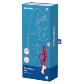 Vibro Rabbit Embrace Me Satisfyer 20cm Fuchsia